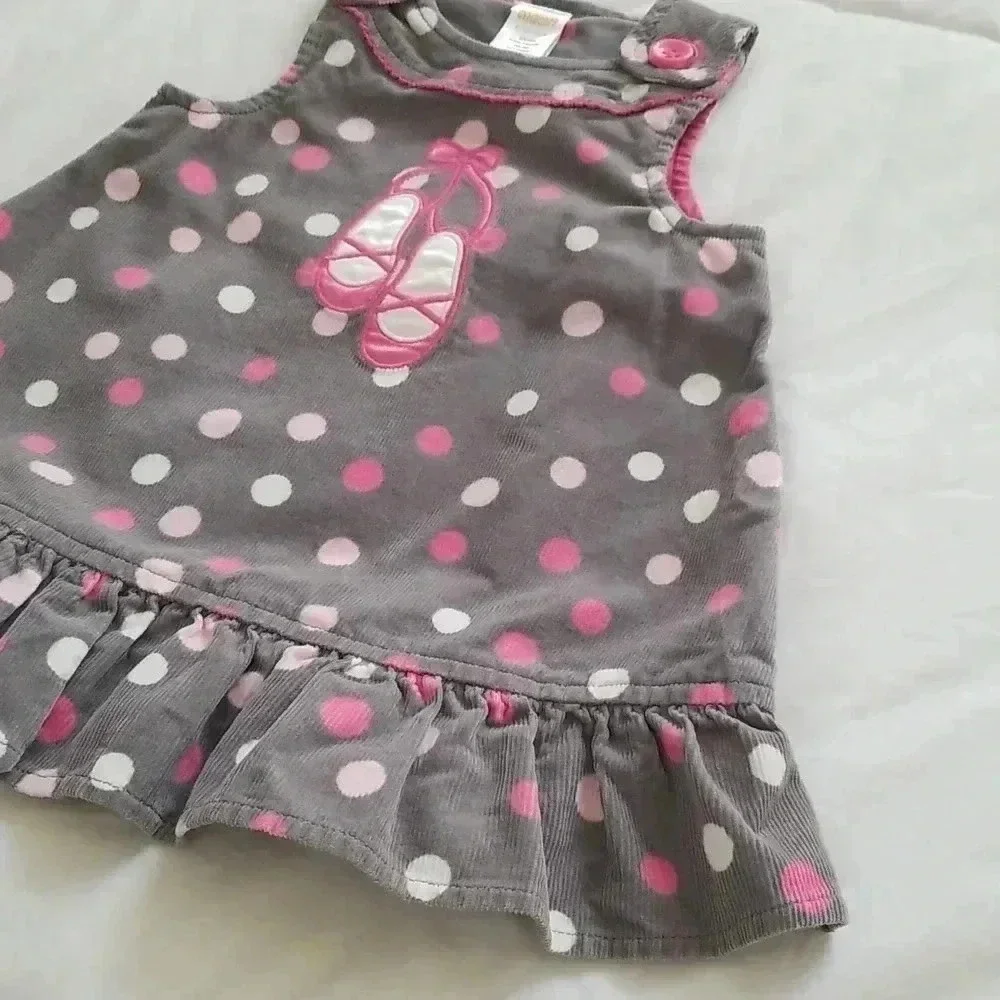 Gymboree Ballet Slippers Corduroy Dress